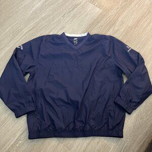 Callaway X-Series Windbreaker Top Golf Jacket Men's XL Blue Pullover Michelin